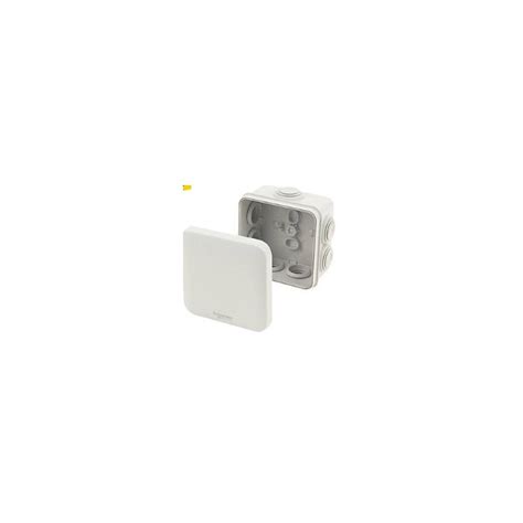 schneider electric 7-entry junction box with knockouts|junction box .